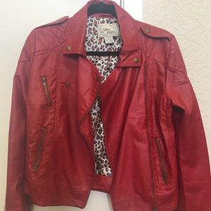 Vegan leather Jacket